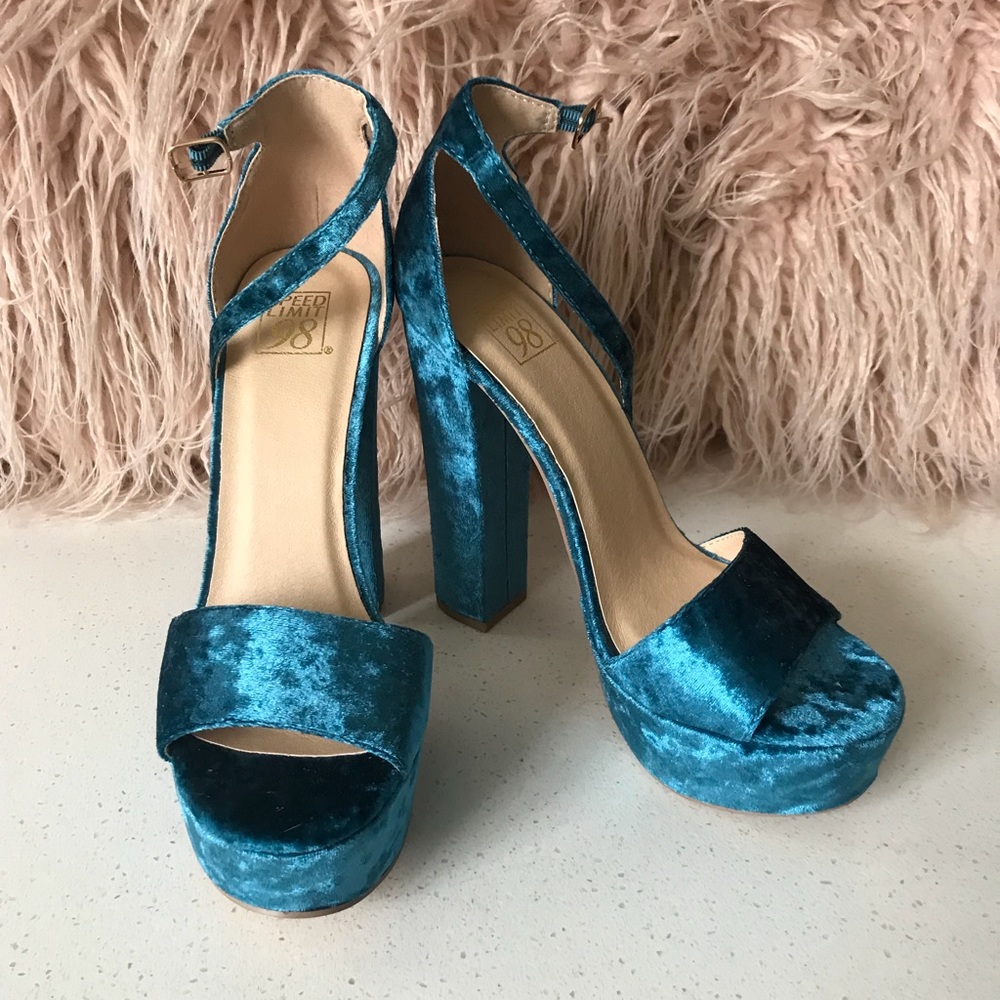 Speed Limit 98 Platform Heel